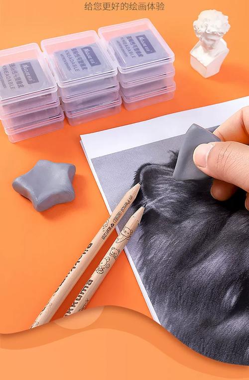 可塑性橡皮无毒素描像皮擦高光绘图绘画专用可素可塑橡皮美术用品专业